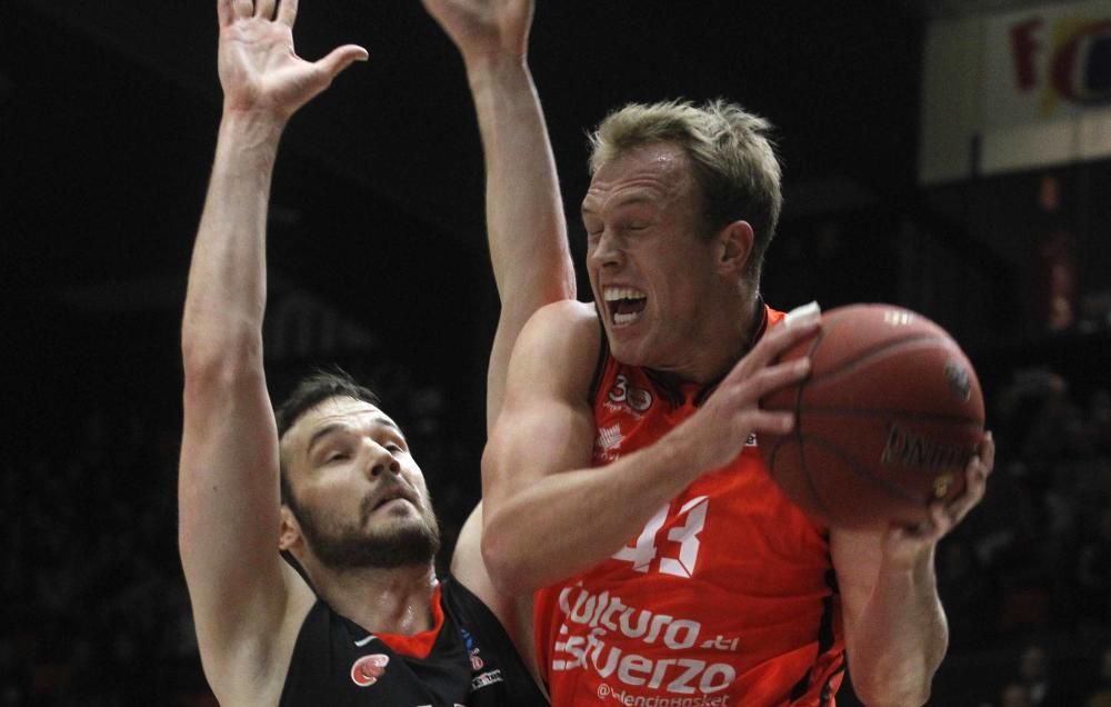 Valencia Basket - Cedevita Zagreb, en imágenes