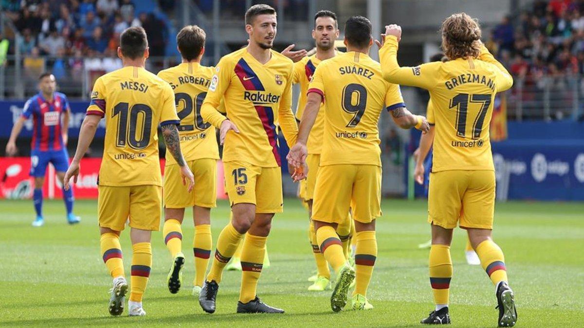 El Barça ha ganado 0-3 este sábado al Eibar en Ipurua