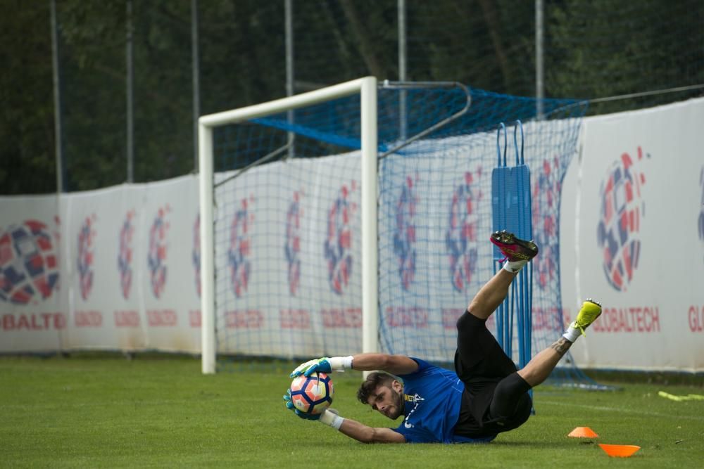 Entrenamiento del Real Oviedo