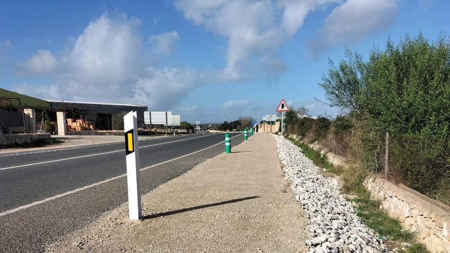 El nuevo paseo cívico de Santanyí.