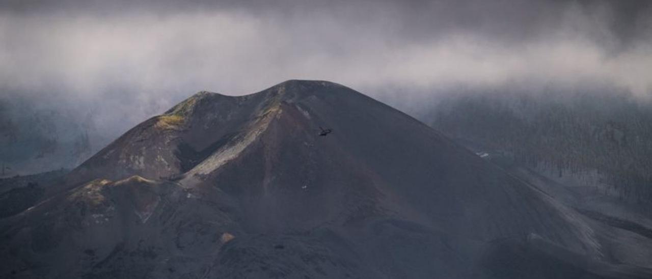 Panorámica actual del volcán de Tajogaite. | | ANDRÉS GUTIÉRREZ