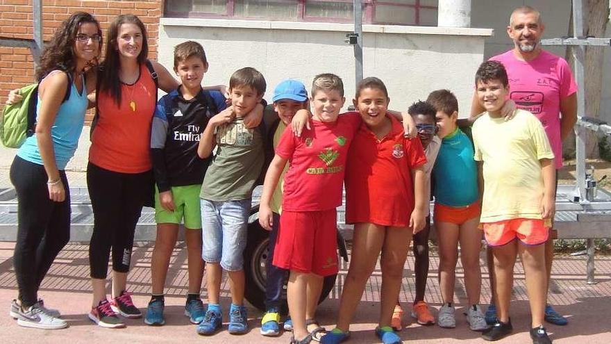 AD-Zamora Iberdrola concluye su taller con el Campamento Garabatos