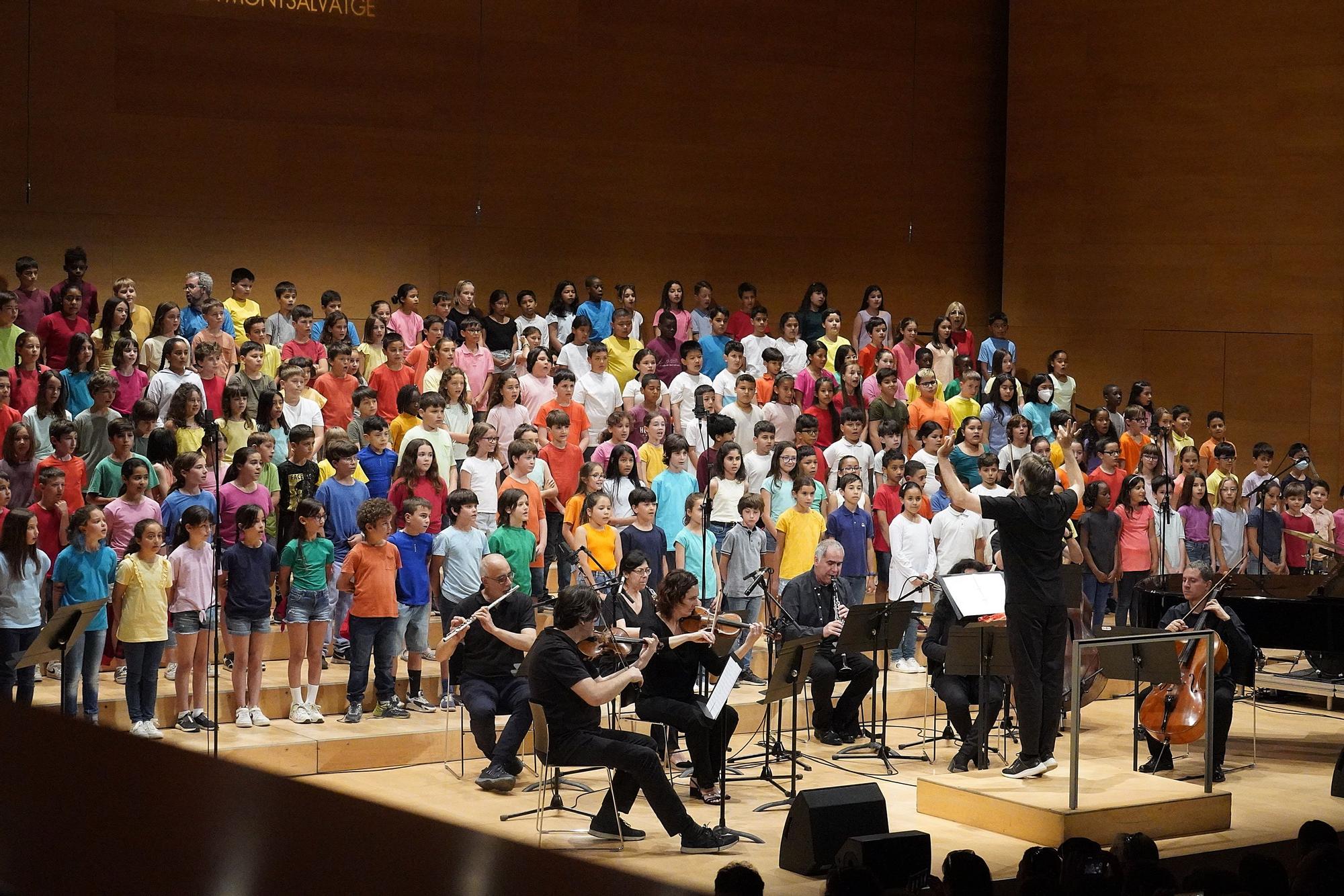 El «Tot junts a cantar» omple l'Auditori de Girona