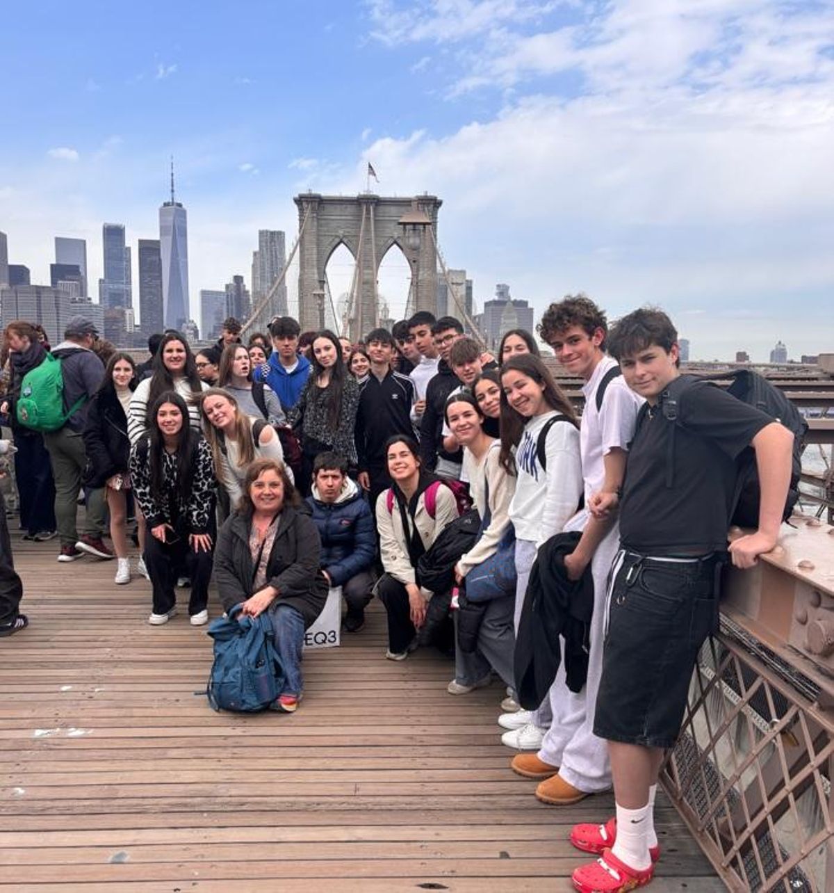 Visita de abril de los estudiantes de Vilaboa a EEUU