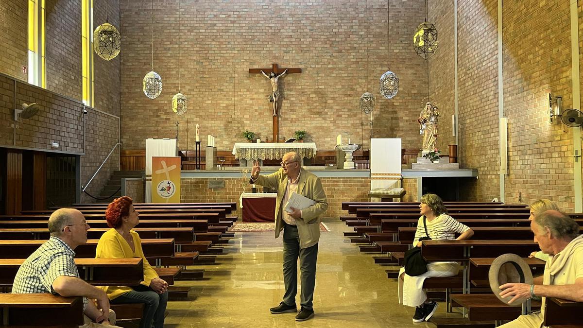 Visita a la iglesia y convento de Stella Maris, en la Alameda Principal