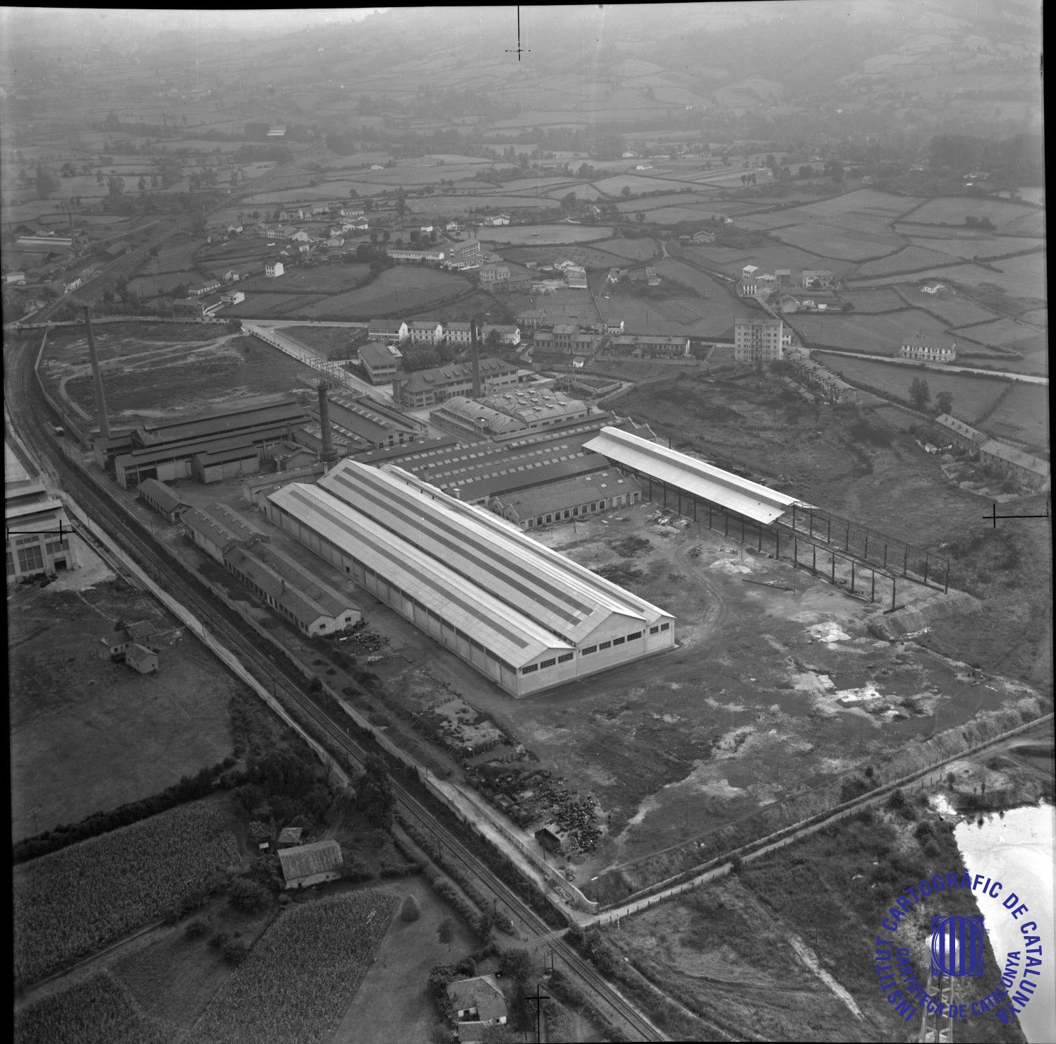 Un vuelo al pasado: así era Asturias, desde el aire, en 1962