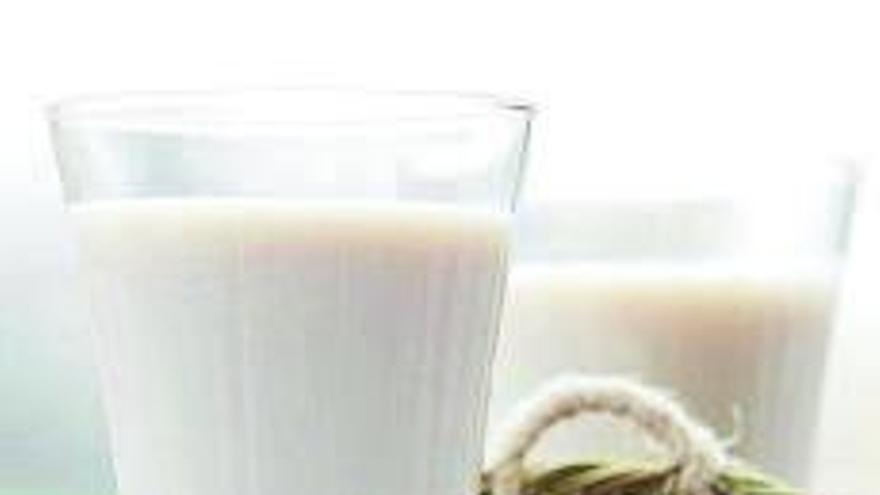  Leche de almendra.