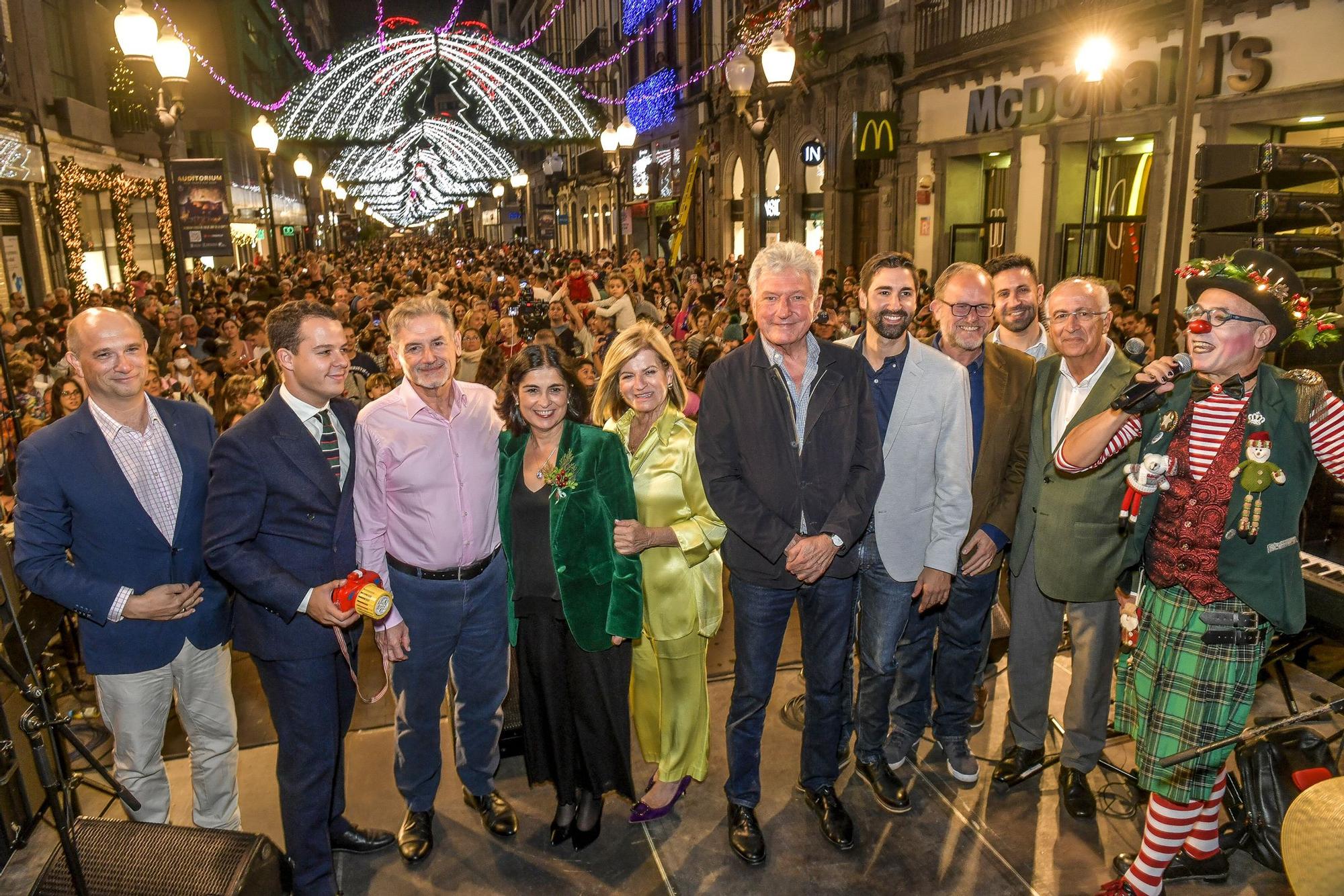 Encendido navideño en Triana