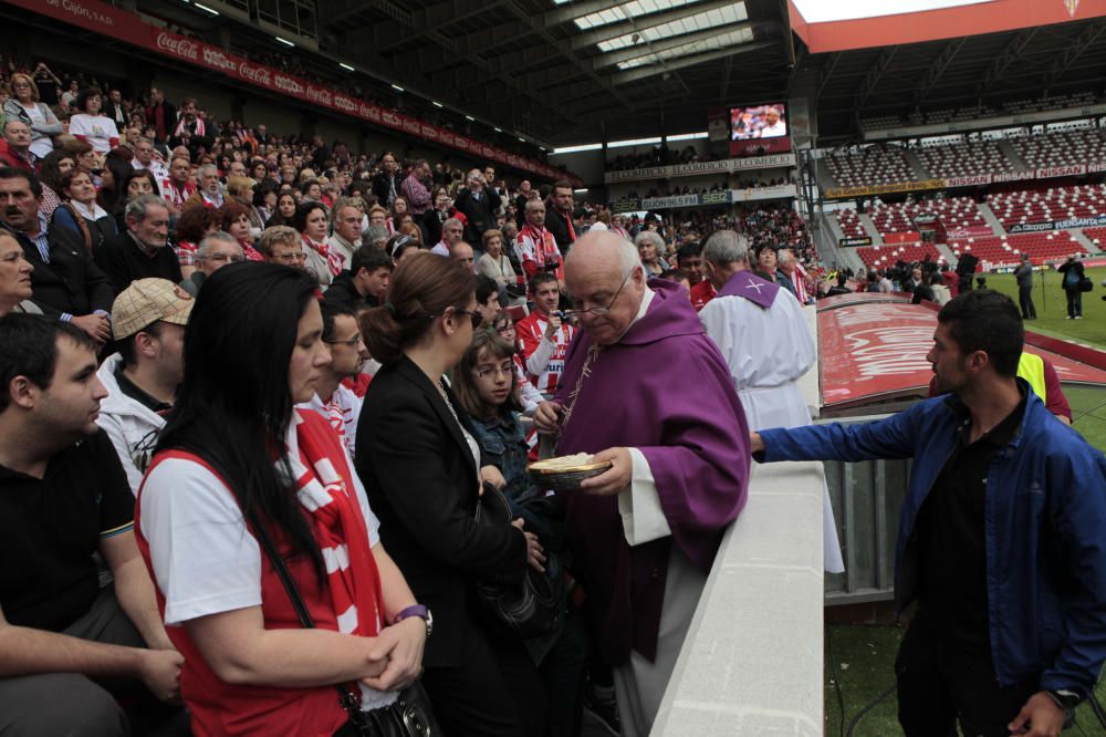 El padre Fueyo, un sportinguista como Dios manda