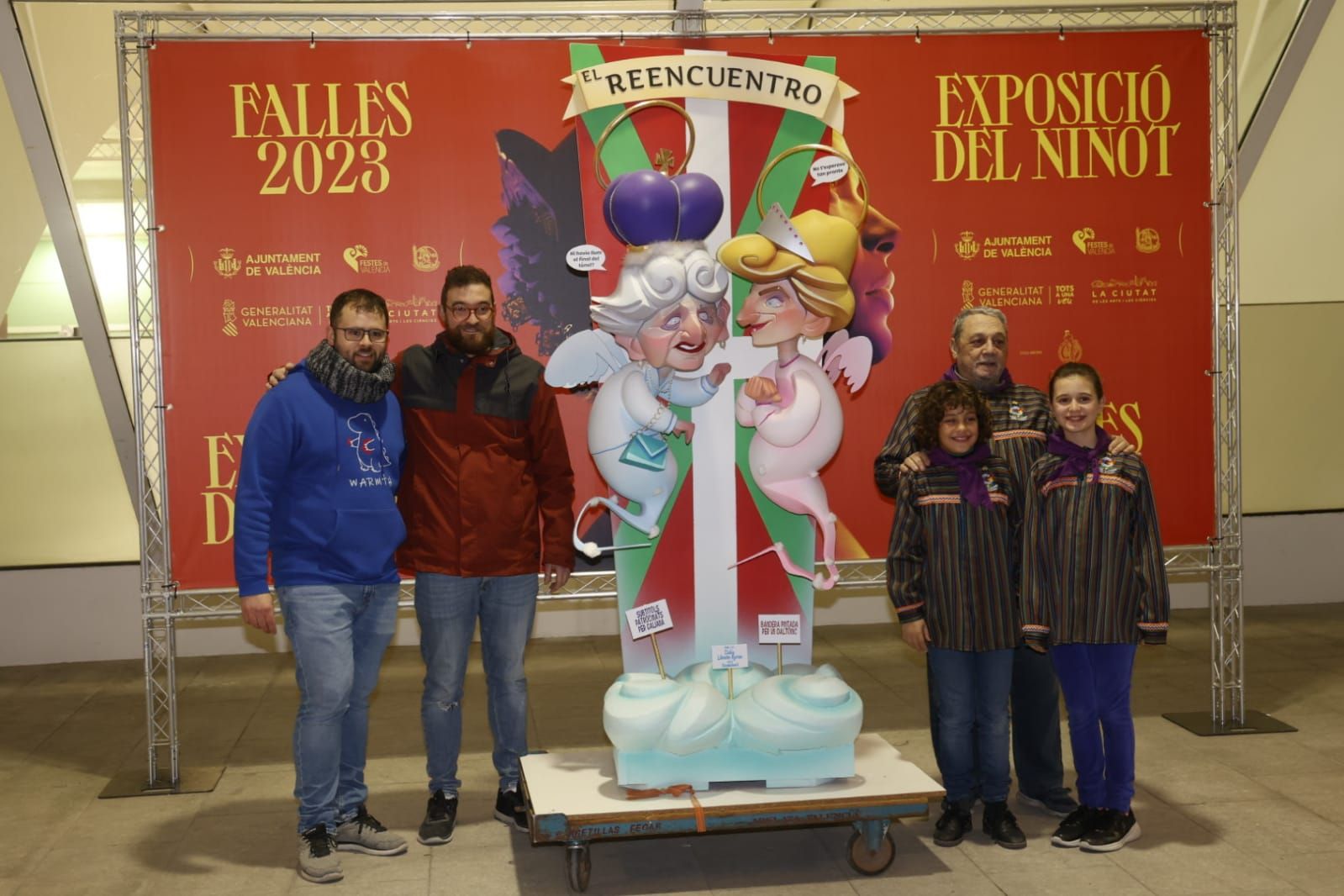 Fallas 2023 | Entrega de Ninots a la Exposición (sesión lunes por la tarde)