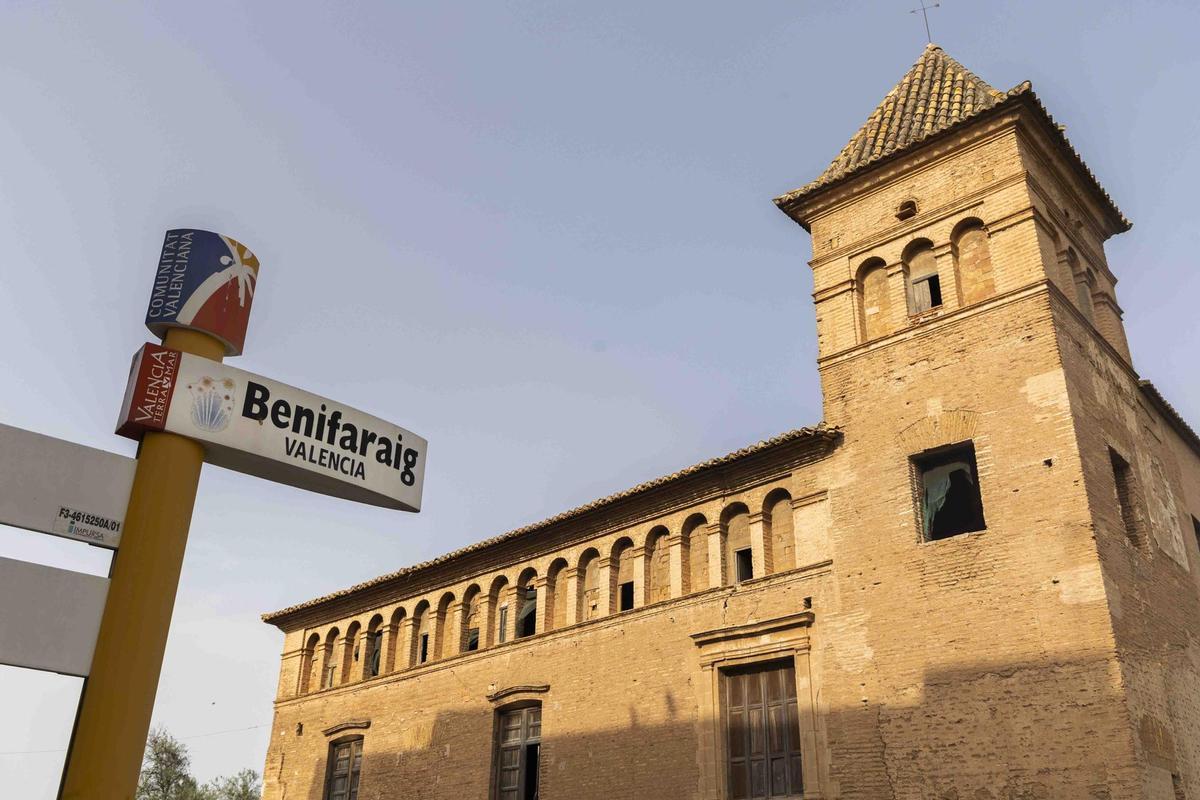 Poble de Benifaraig, actualment pedania de València.