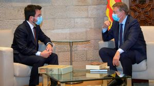 Puig refreda les relacions amb Aragonès