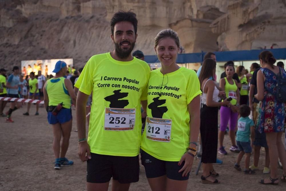 Carrera bajo la luna en Bolnuevo