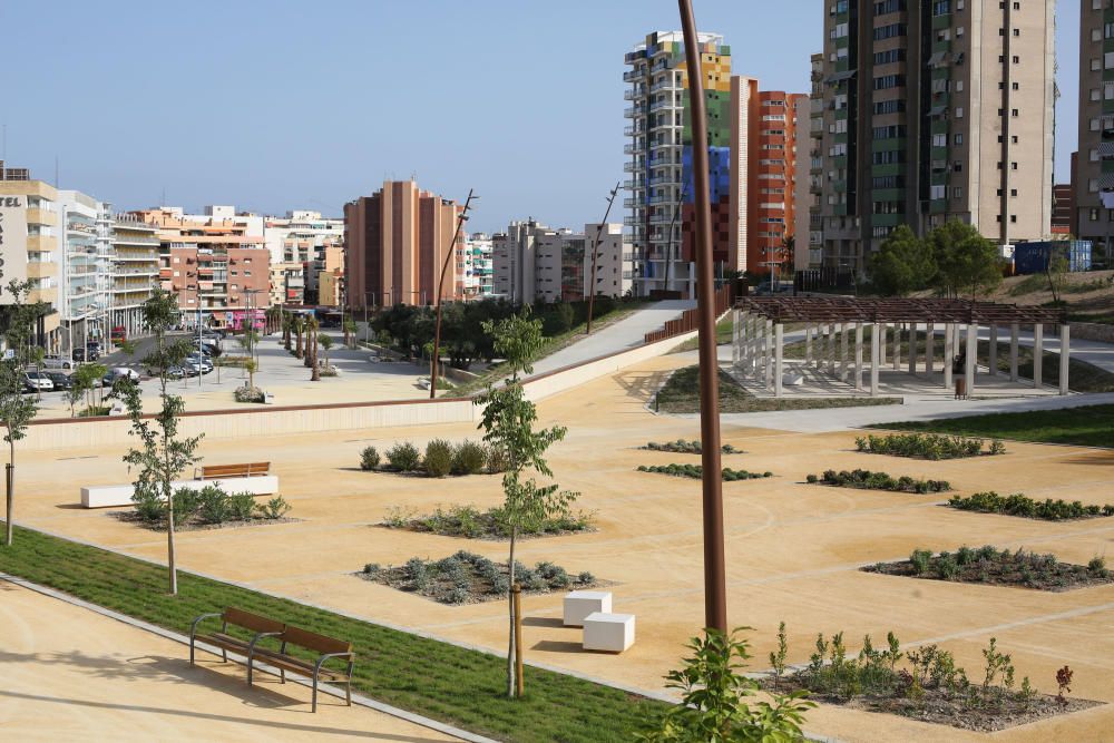 Así es el nuevo parque del barrio de Foietes en Benidorm