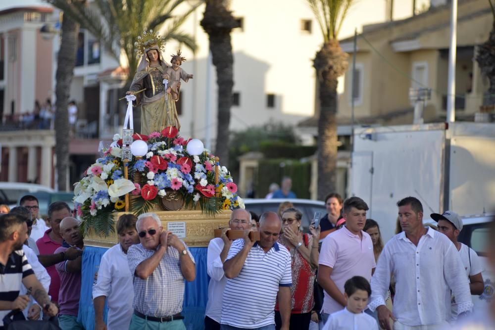 La Virgen del Mar recorre Cabo de Palos