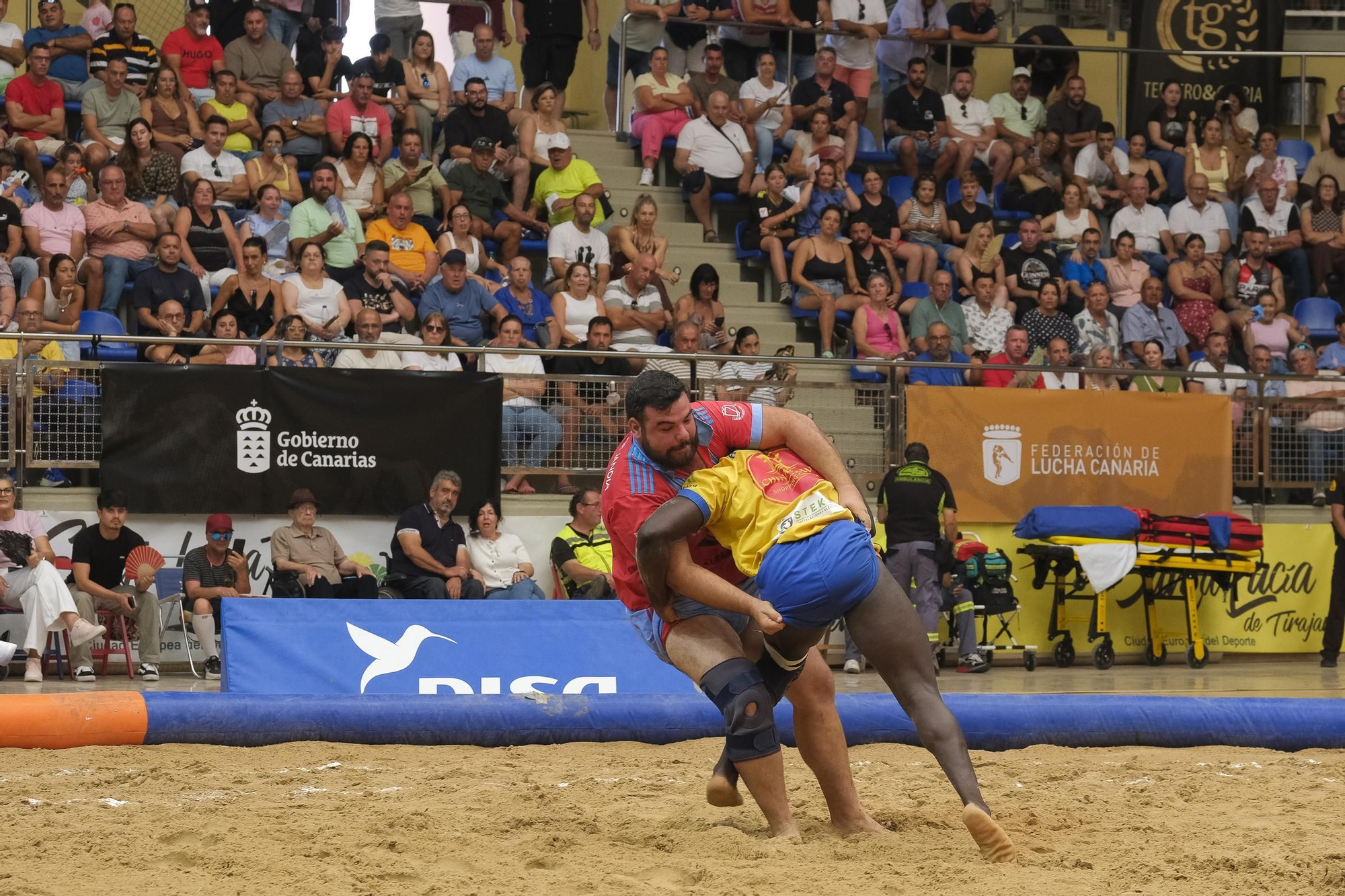 Final del torneo DISA Gobierno de Canarias de Lucha