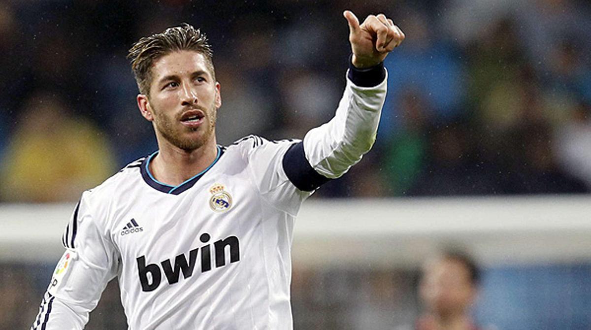 El jugador madridista atén els periodistes després del partit contra el Rayo.