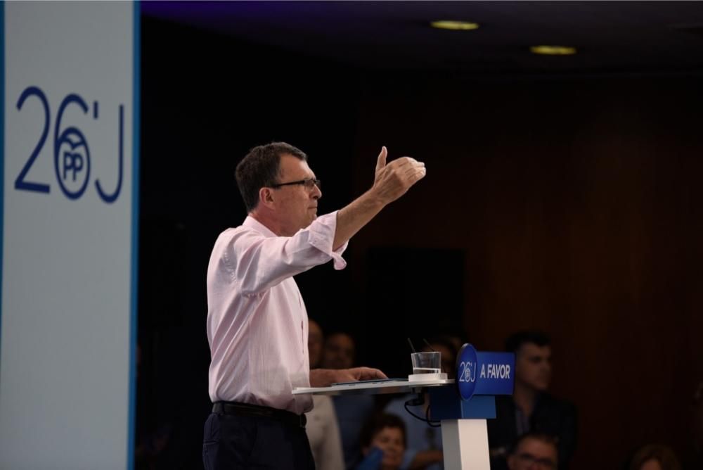 Mitin de Mariano Rajoy en el Auditorio de Murcia