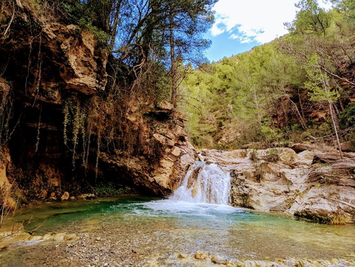 Molí del Ros a su paso por la Ruta de los molinos de agua
