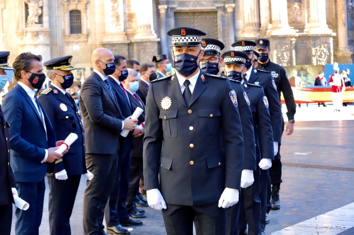 La Policía Local de Murcia celebra en Belluga los actos de su patrón, San Patricio