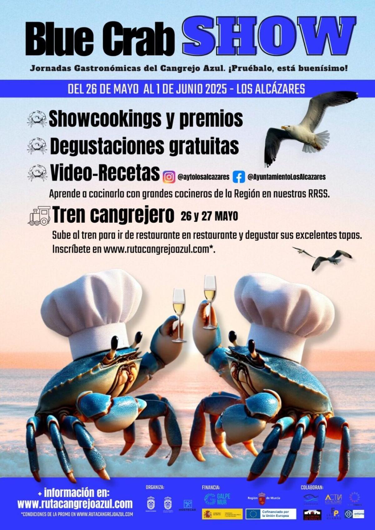 Cartel del Blue Crab Show 2025.