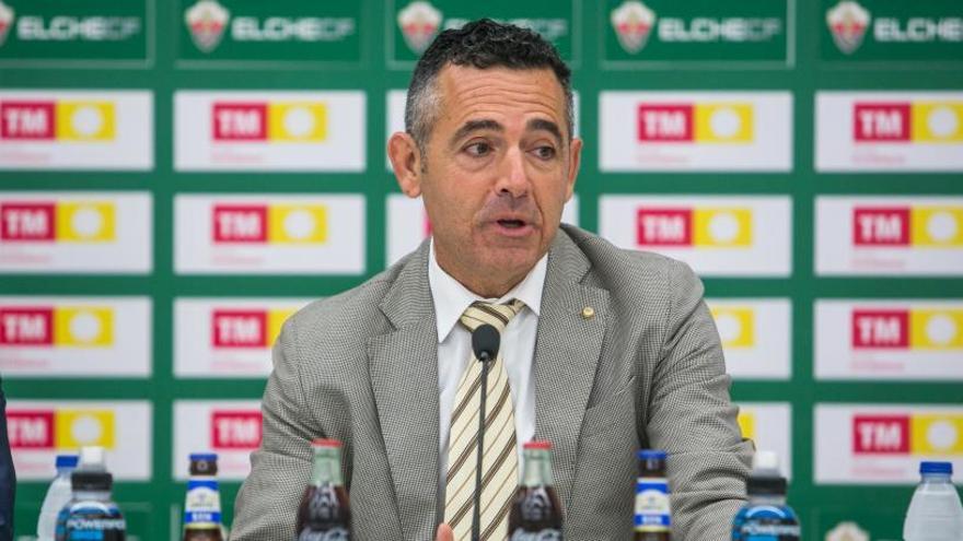 Diego García, presidente del Elche CF