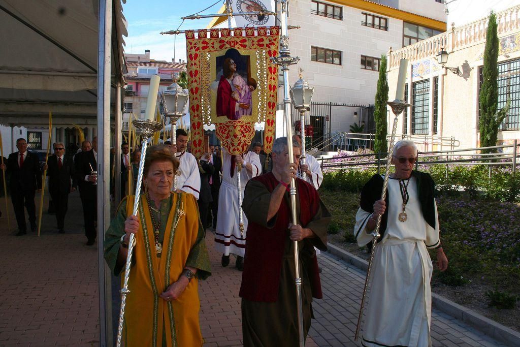 Bendición de las palmas del Paso Blanco en Lorca