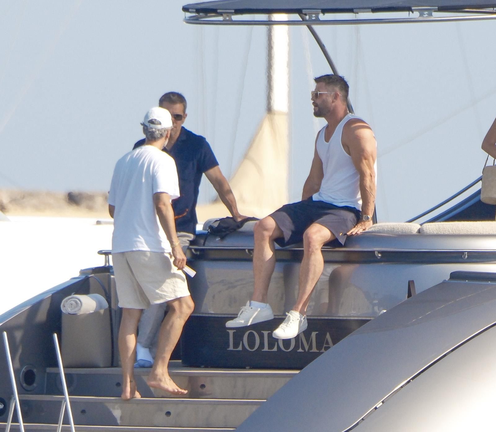 Aquí están todas las fotos de las vacaciones de Chris Hemsworth en Ibiza