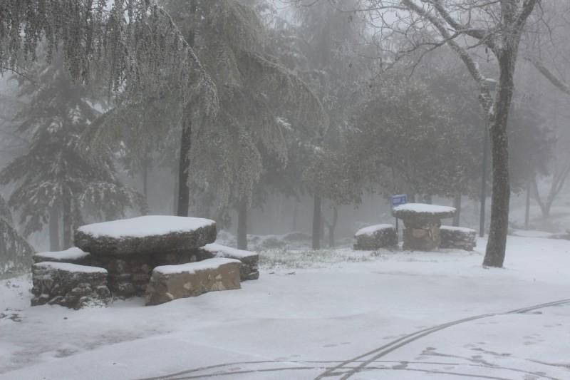 Nieve en la provincia de Córdoba