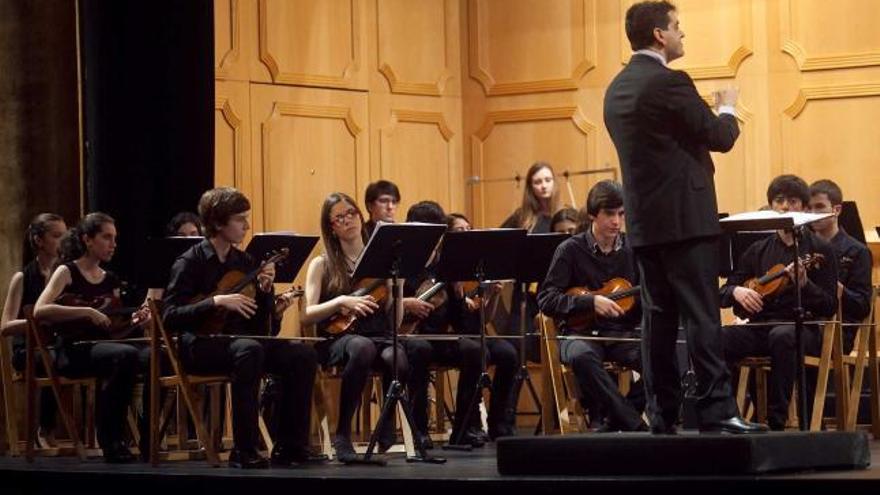 La Orquesta Sinfónica del Conservatorio, en el Filarmónica