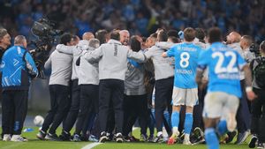 Lukaku, celebrando su gol con el equipo
