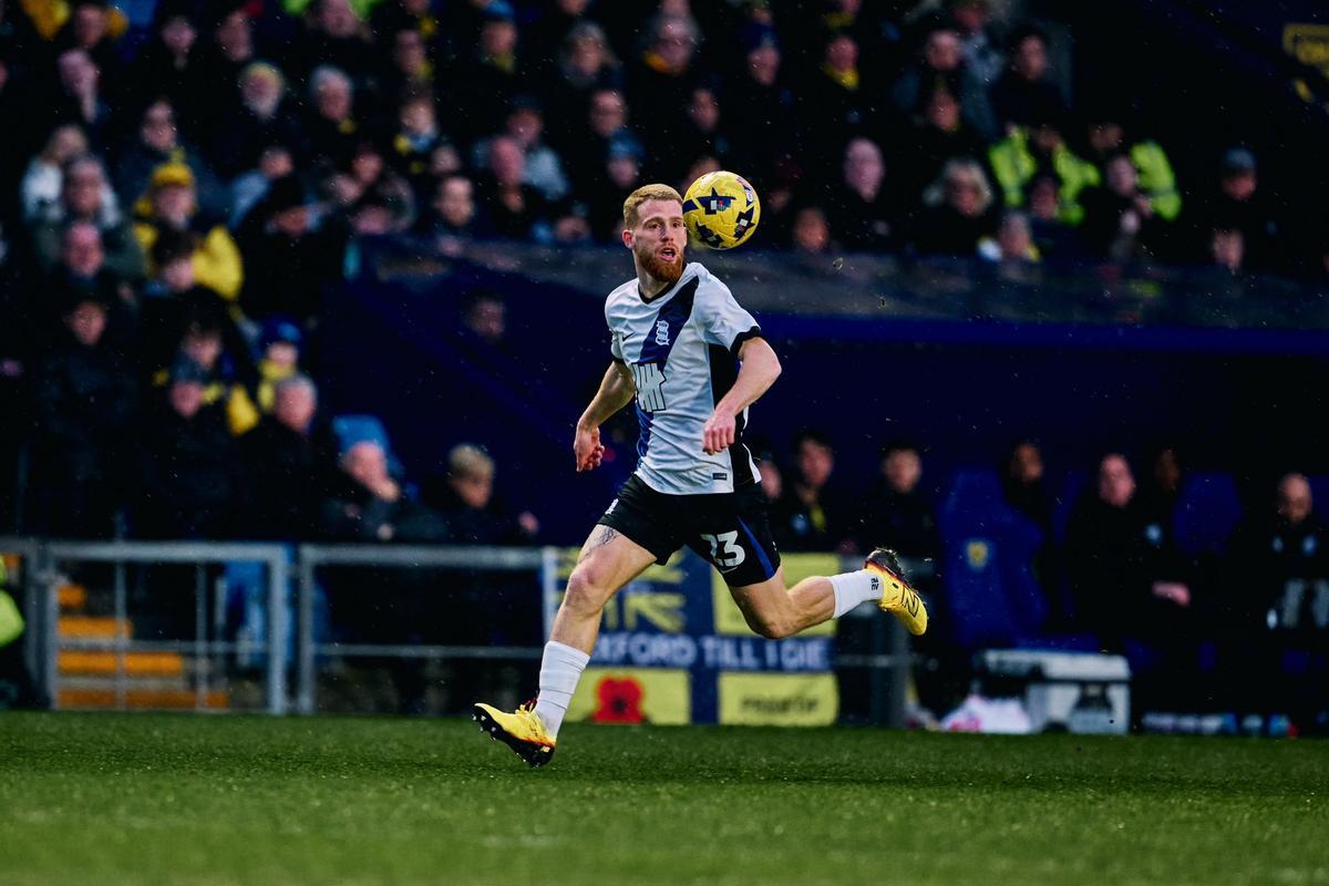Carlos Vicente en un partido de la Championship
