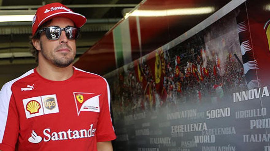 Fernando Alonso, en Interlagos.