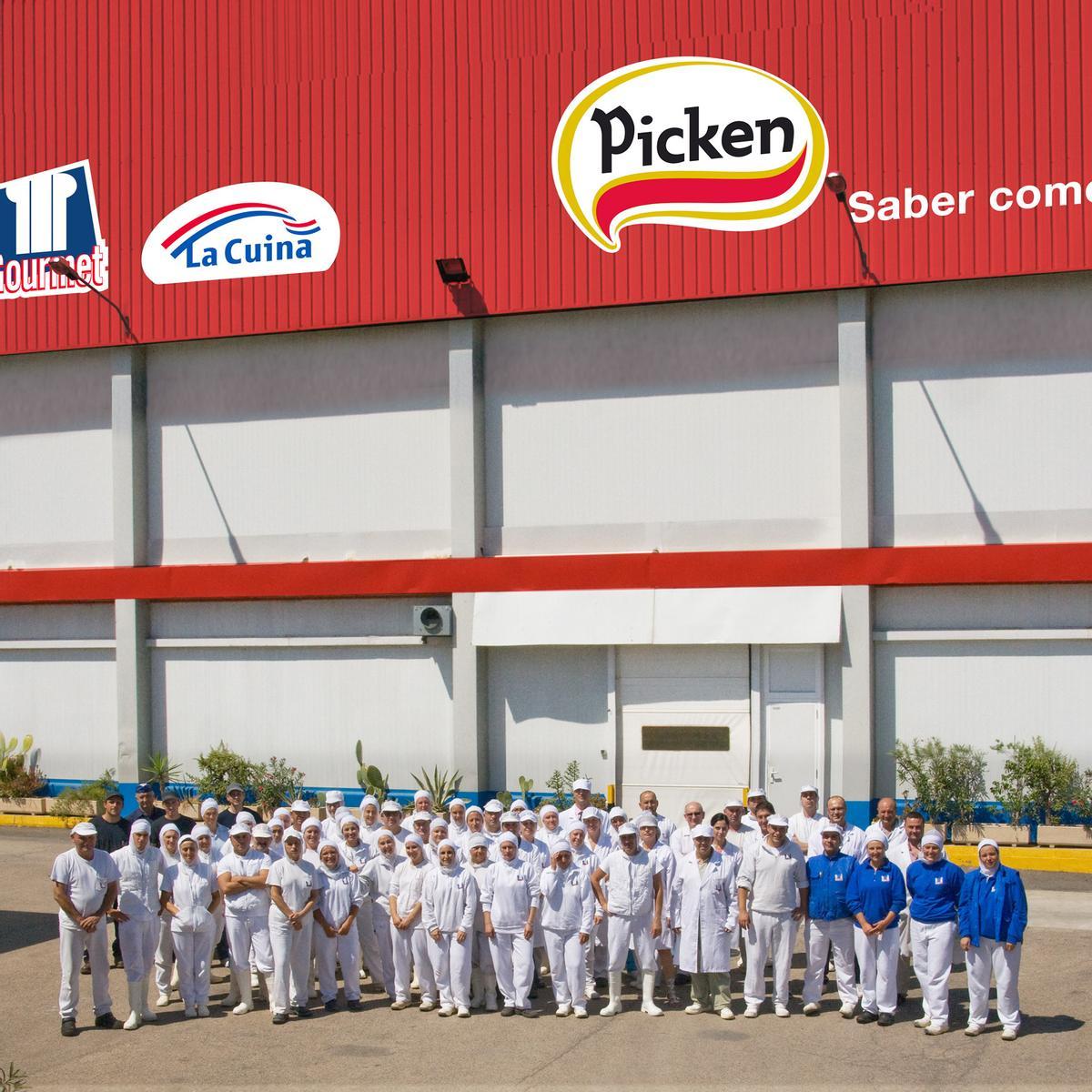 Plantilla de trabajadores de Gourmet.