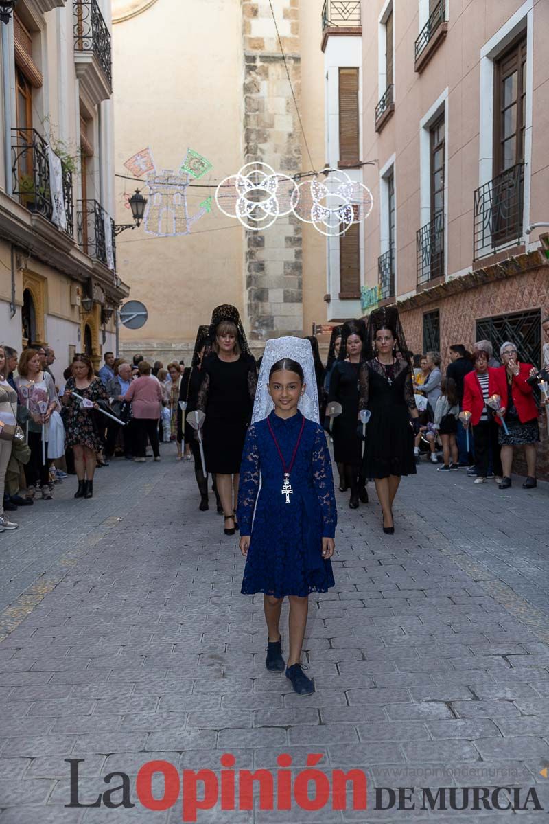 Procesión del Baño y parlamento en las Fiestas de Caravaca