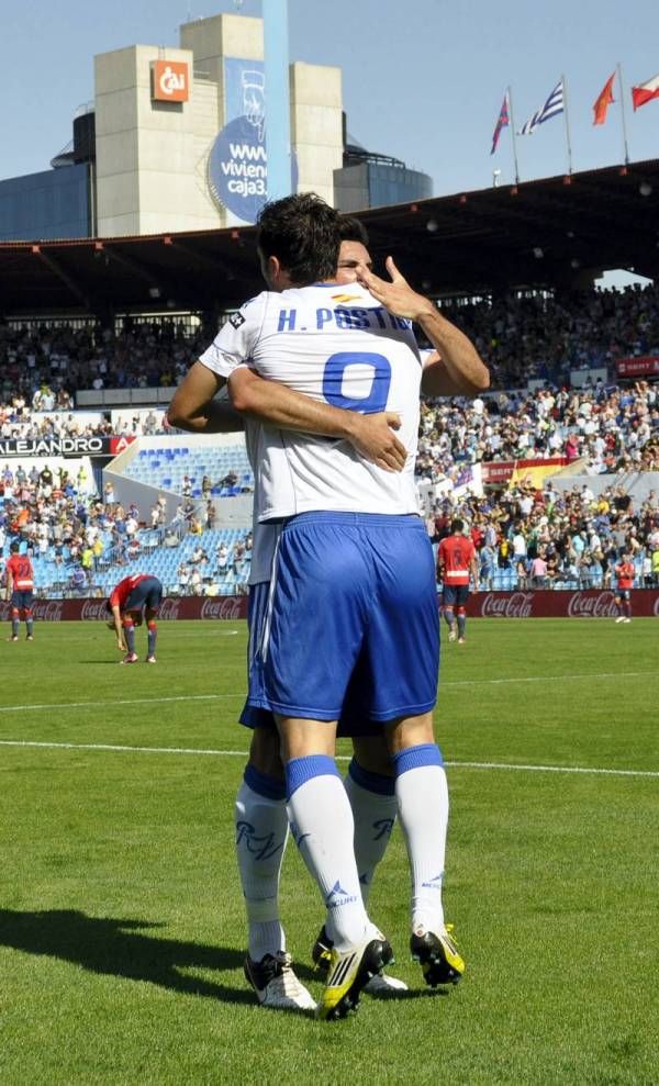 Fotogalería del triunfo del Real Zaragoza sobre Osasuna