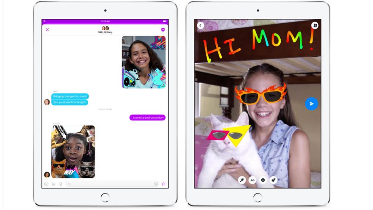 Pequeños de hasta 6 años podrán usar la nueva 'app' de Facebook, Messenger Kids.