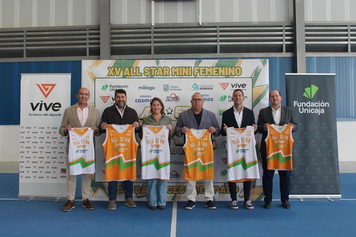 Presentación XV All Star Minibasket Femenino y las camisetas Vive.