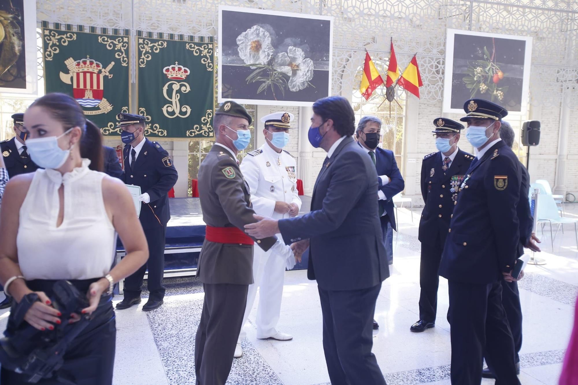 Alicante rinde homenaje a la patrona de la Guardia Civil