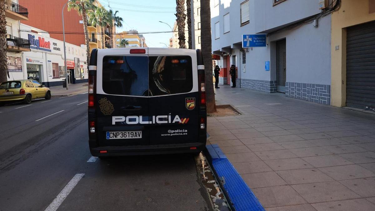Imagen de archivo de una reciente actuación de la Policía Nacional en Vila-real.