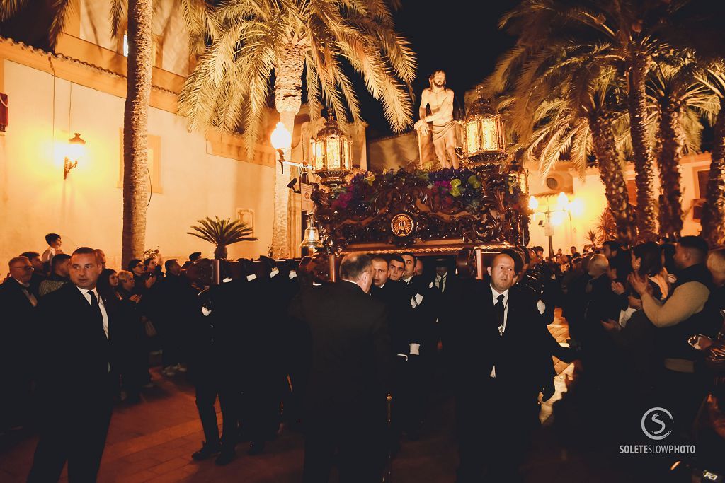 Las imágenes de la Procesión del Silencio en Lorca