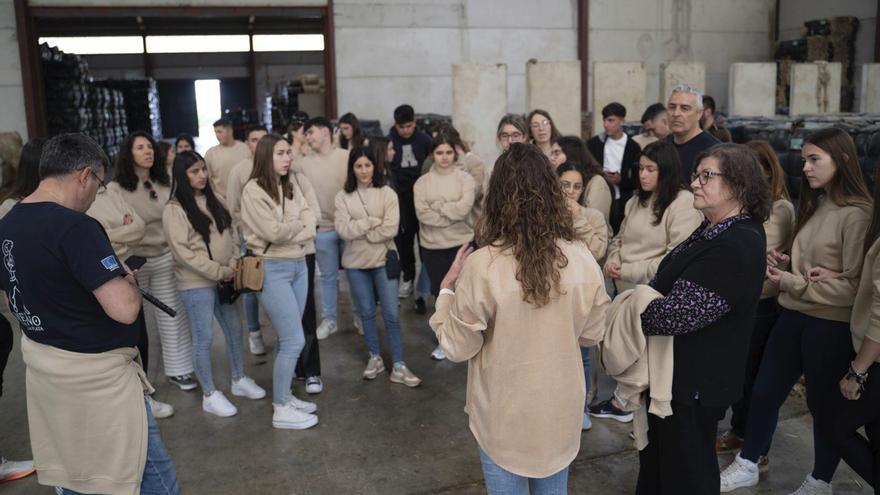Estudiantes de Los Pedroches experimentan los retos de emprender en el sector de la lana