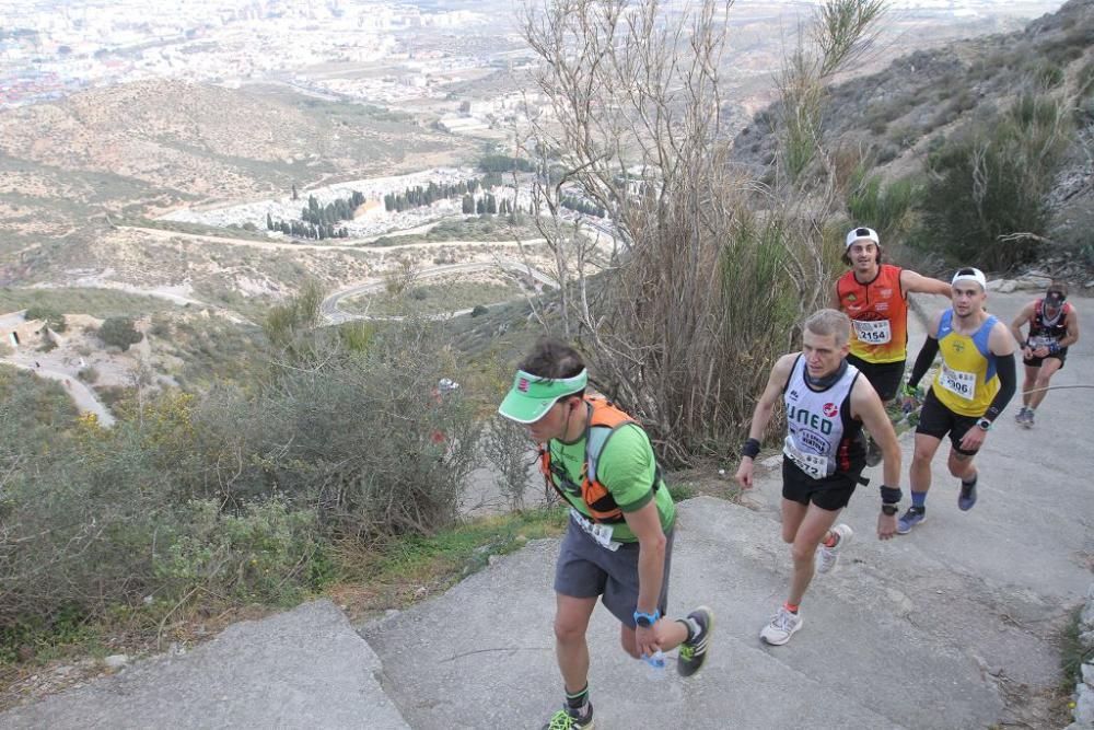 Ruta de las Fortalezas 2018 subida del Monte del Calvario