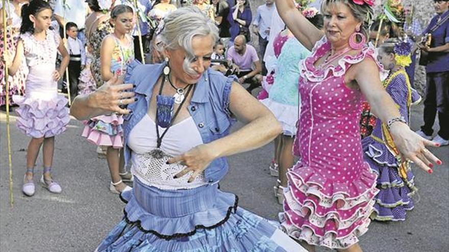 La popular romería del Rocío llega hasta el Termet y levanta pasiones