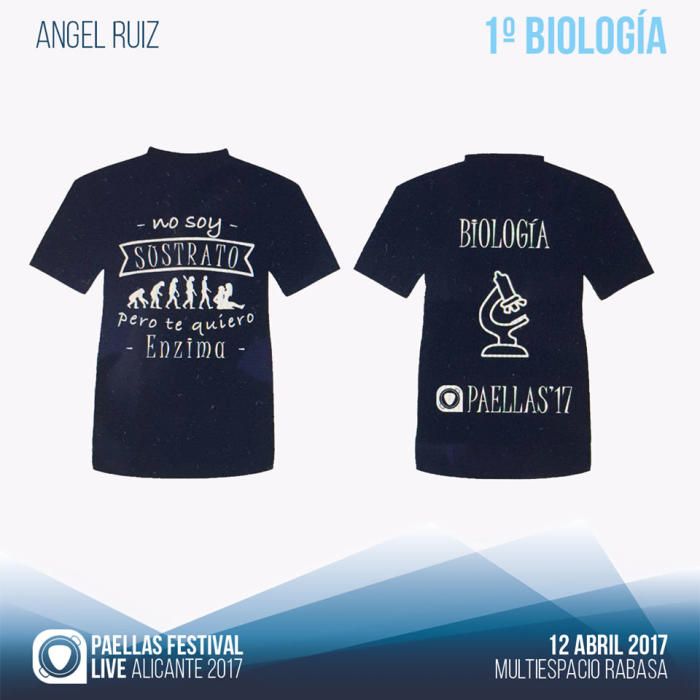 Camisetas para las Paellas 2017