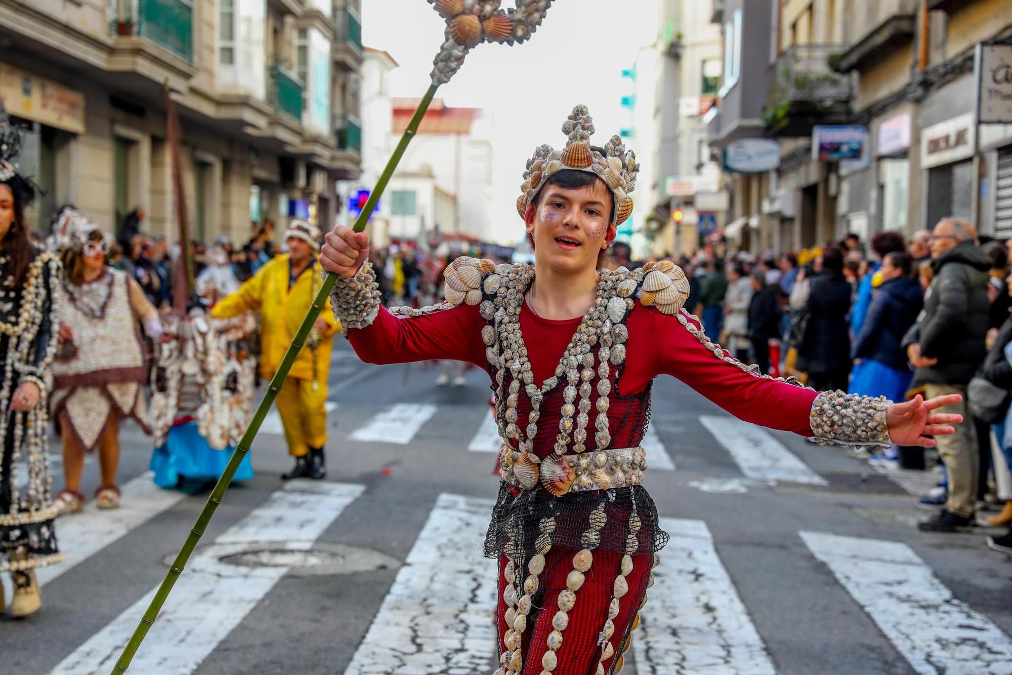 Arousa vivió el carnaval a lo grande