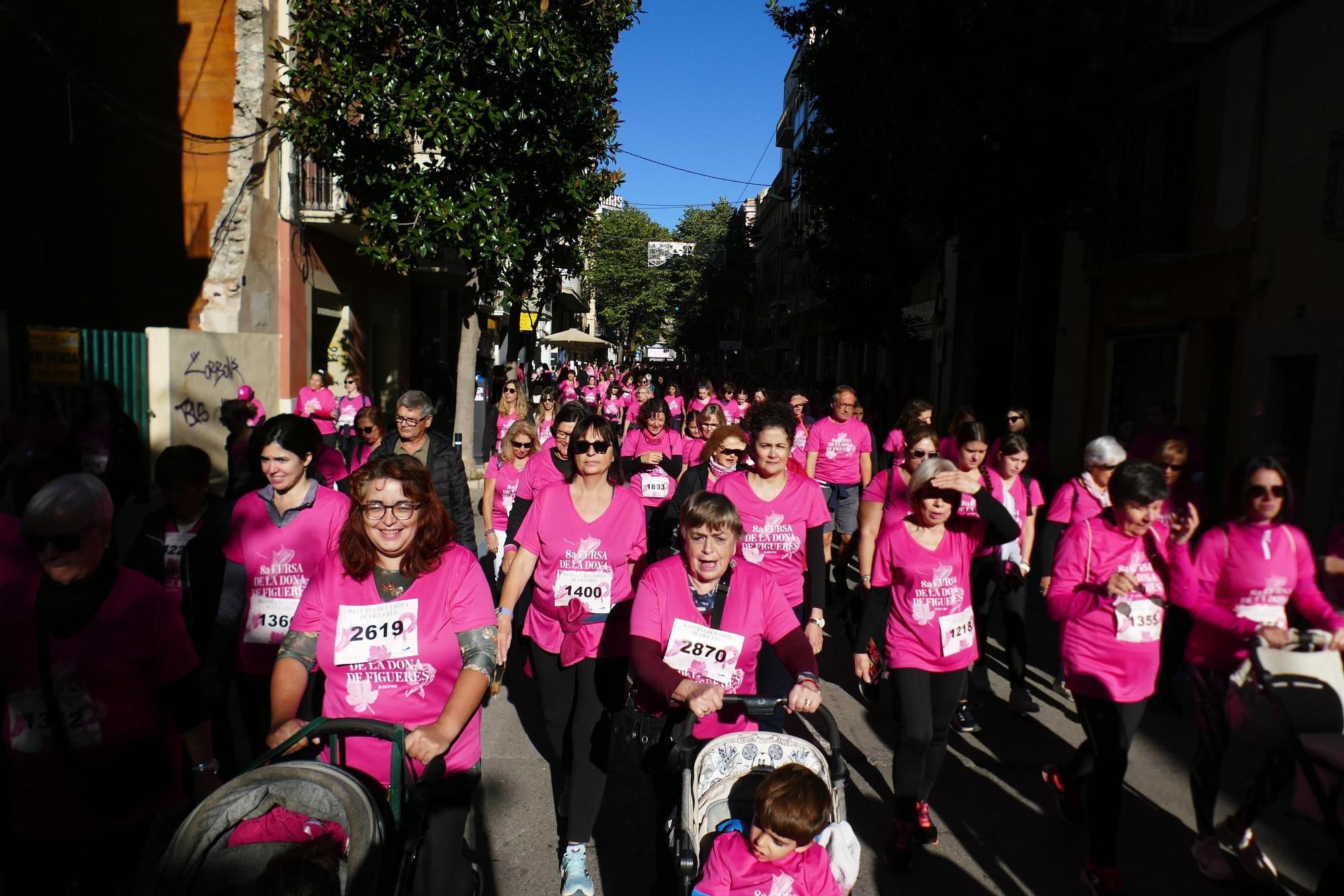 Vas participar a la Cursa de la Dona de Figueres 2023? Busca't en aquesta galeria d'imatges