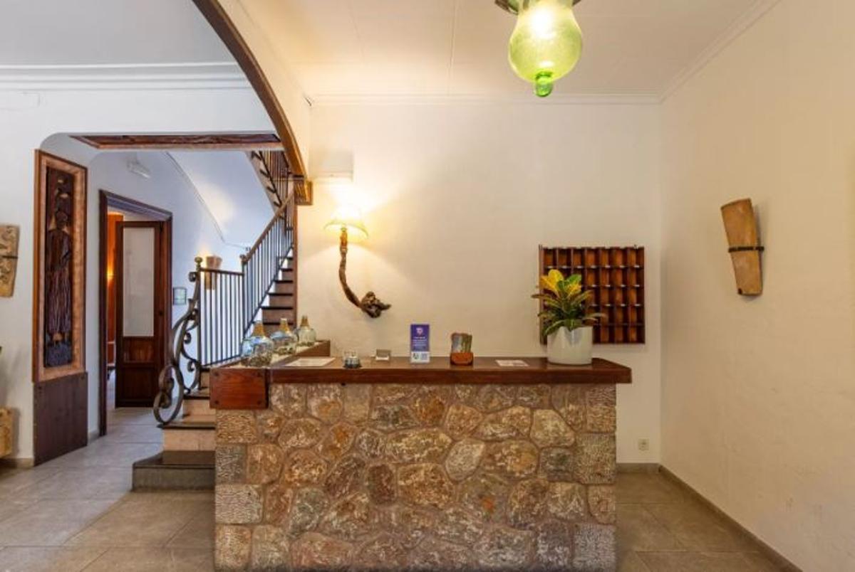 Blick ins Hostal Nadal in Sóller.