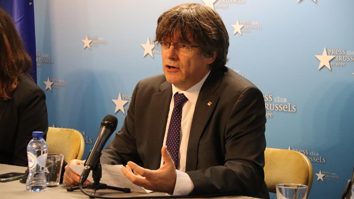 Puigdemont dice que su retorno no pasa por "ninguna solución personal"