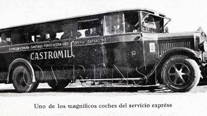 El denominado autobús “Maravillas” de Castromil. 